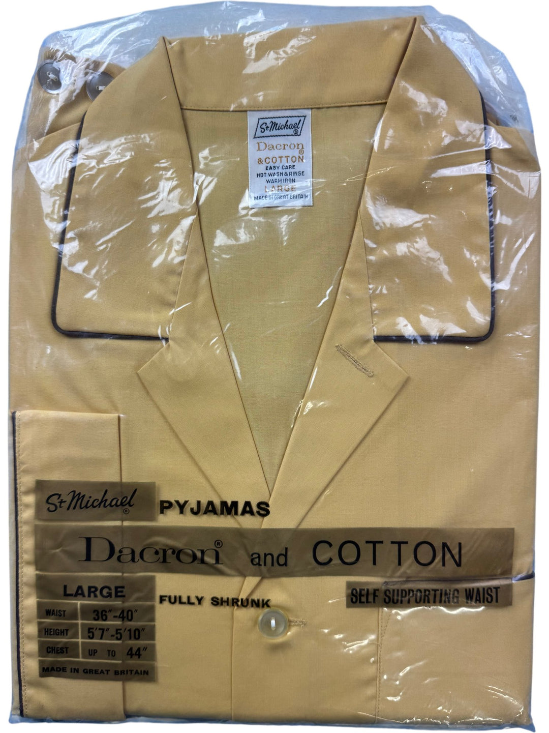 St Michael Dacron Cotton Pyjamas - Think Vintage ltd