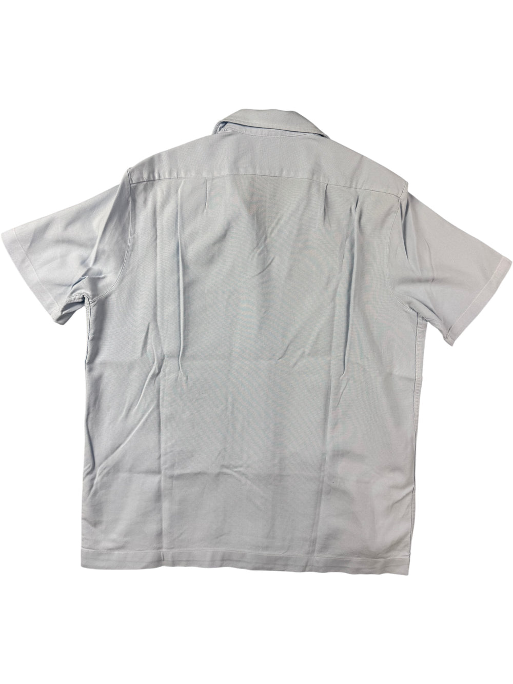 St Michael Easy-Care Cotton Short Sleeve Shirt - M - Think Vintage Online Ltd