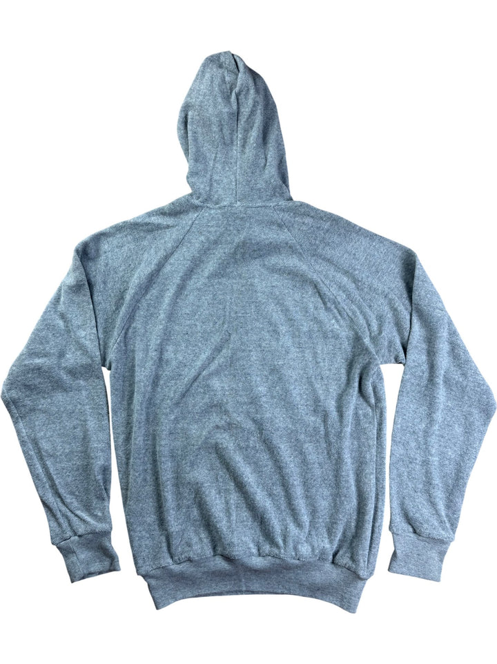 St Michael Grey Hooded Tracksuit - W24-30 - Think Vintage ltd