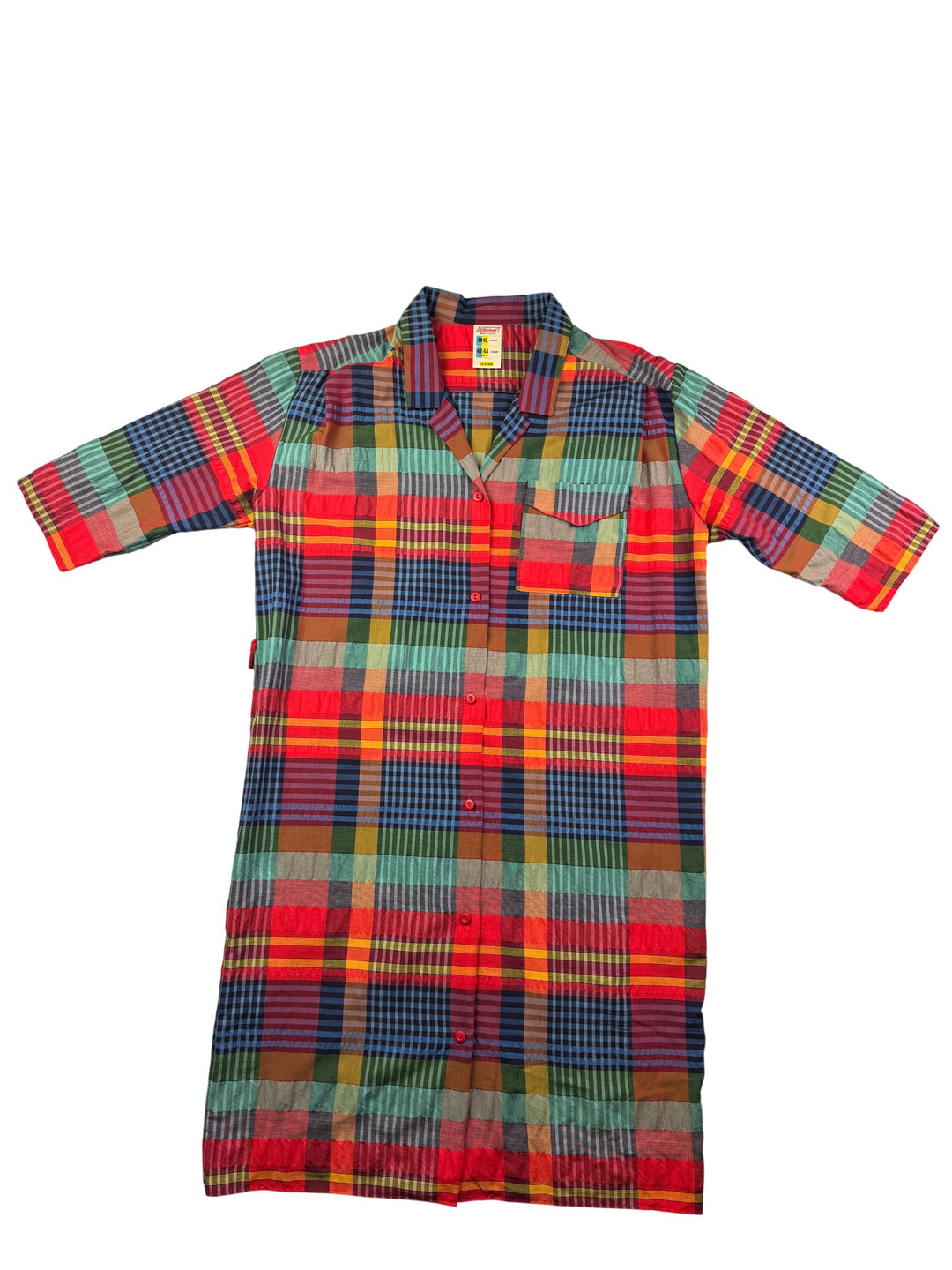 St Michael Multicolour Checkered Shirt - XL - Think Vintage ltd