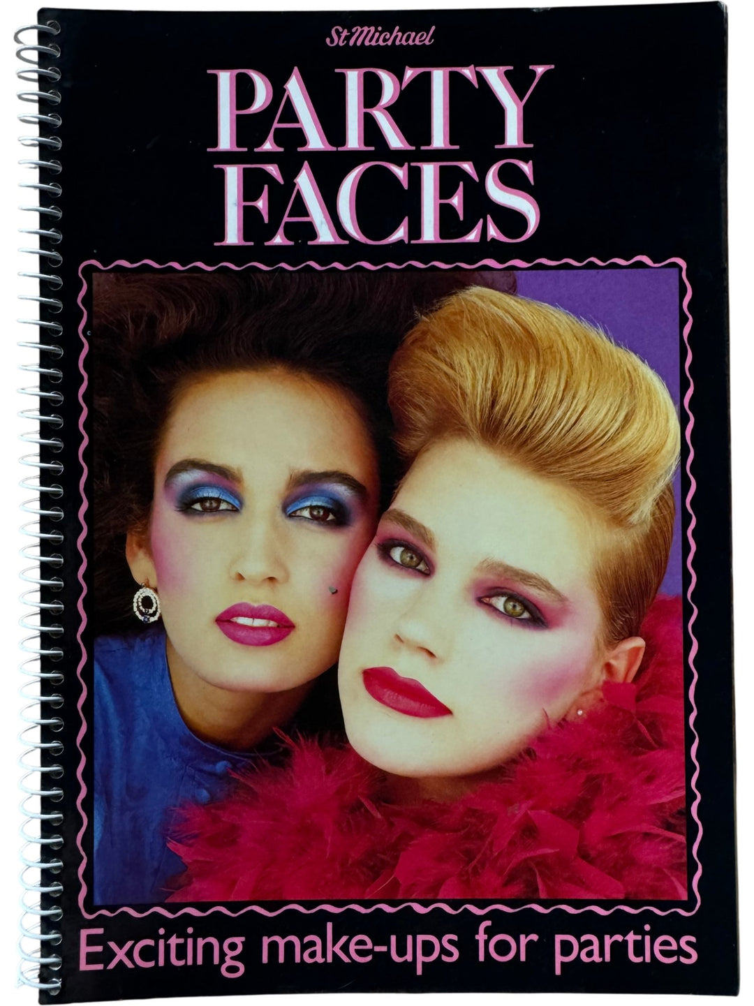 St Michael Party Faces Makeup Book - Think Vintage ltd