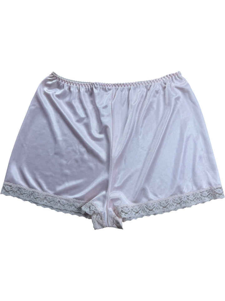 St Michael Pink Satin Women's Underpants - W28-34 - Think Vintage ltd