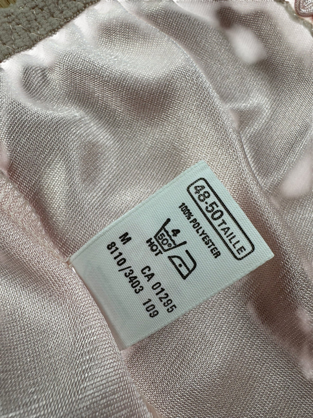 St Michael Pink Satin Women's Underpants - W28-34 - Think Vintage ltd