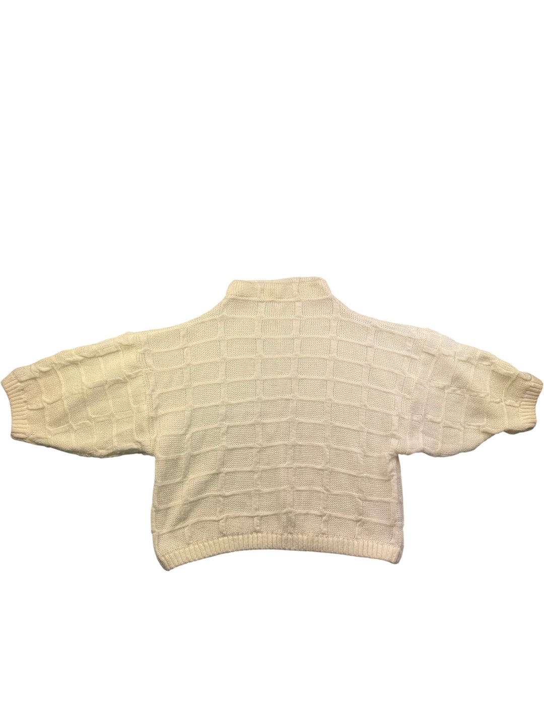 St Michael Wool Checkered Sweater - XL - Think Vintage Online Ltd