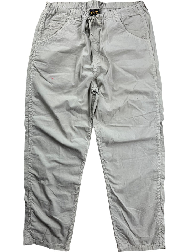 Stan Ray Elastic Waist Workwear Trousers - W35 - Think Vintage ltd