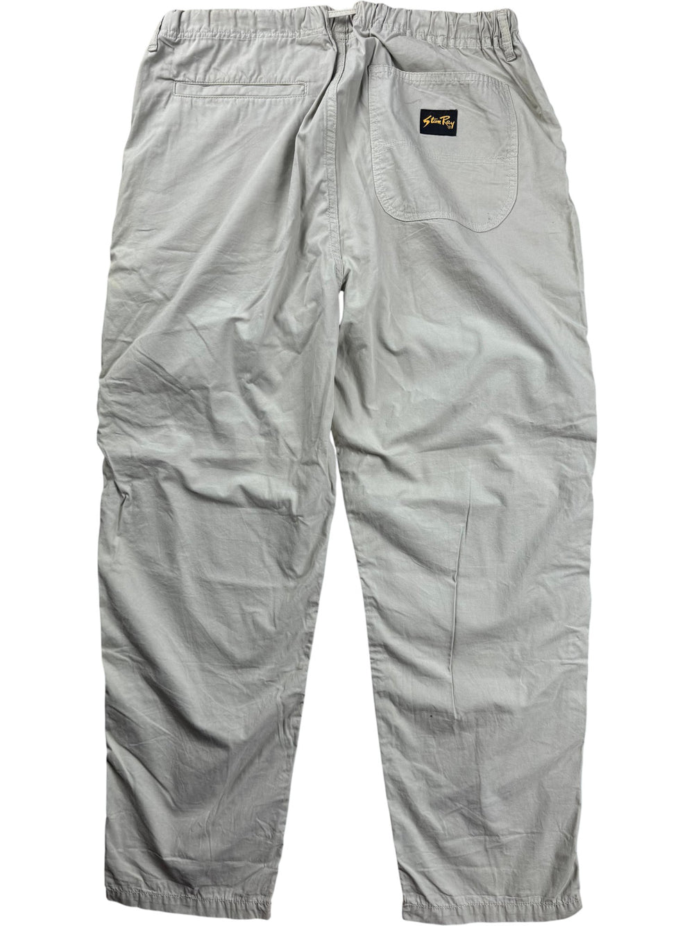 Stan Ray Elastic Waist Workwear Trousers - W35 - Think Vintage ltd