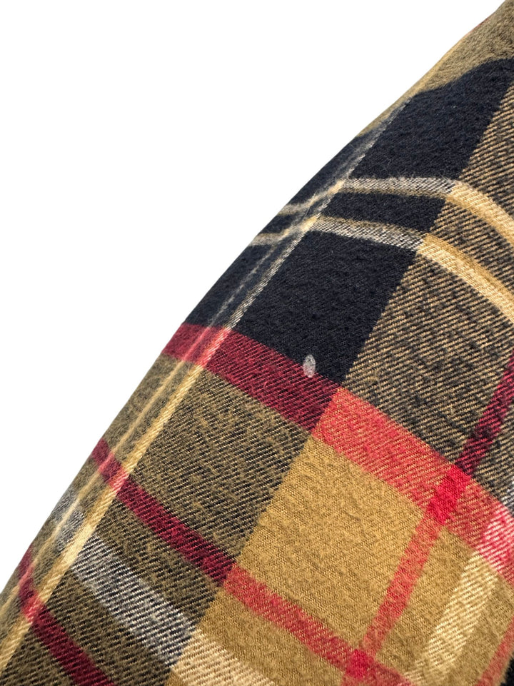 Stanley Red Plaid Flannel Shirt - XL - Think Vintage ltd