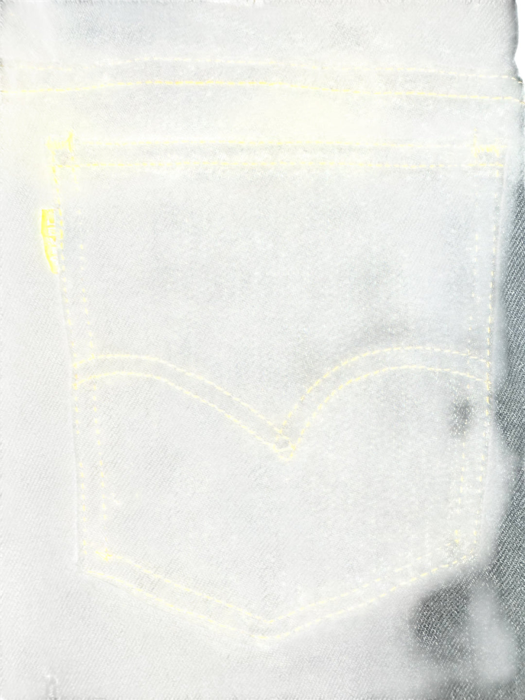 Star Patch Black Denim Jeans - W30 L29 - Think Vintage Online Ltd