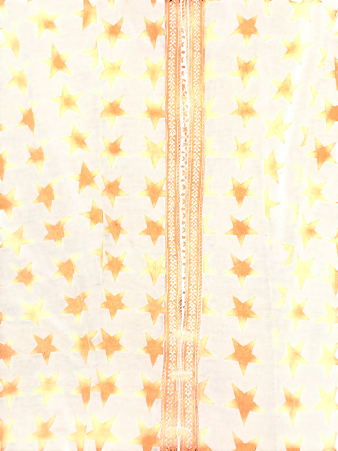 Star Pattern Indian Cotton Suit - M - Think Vintage