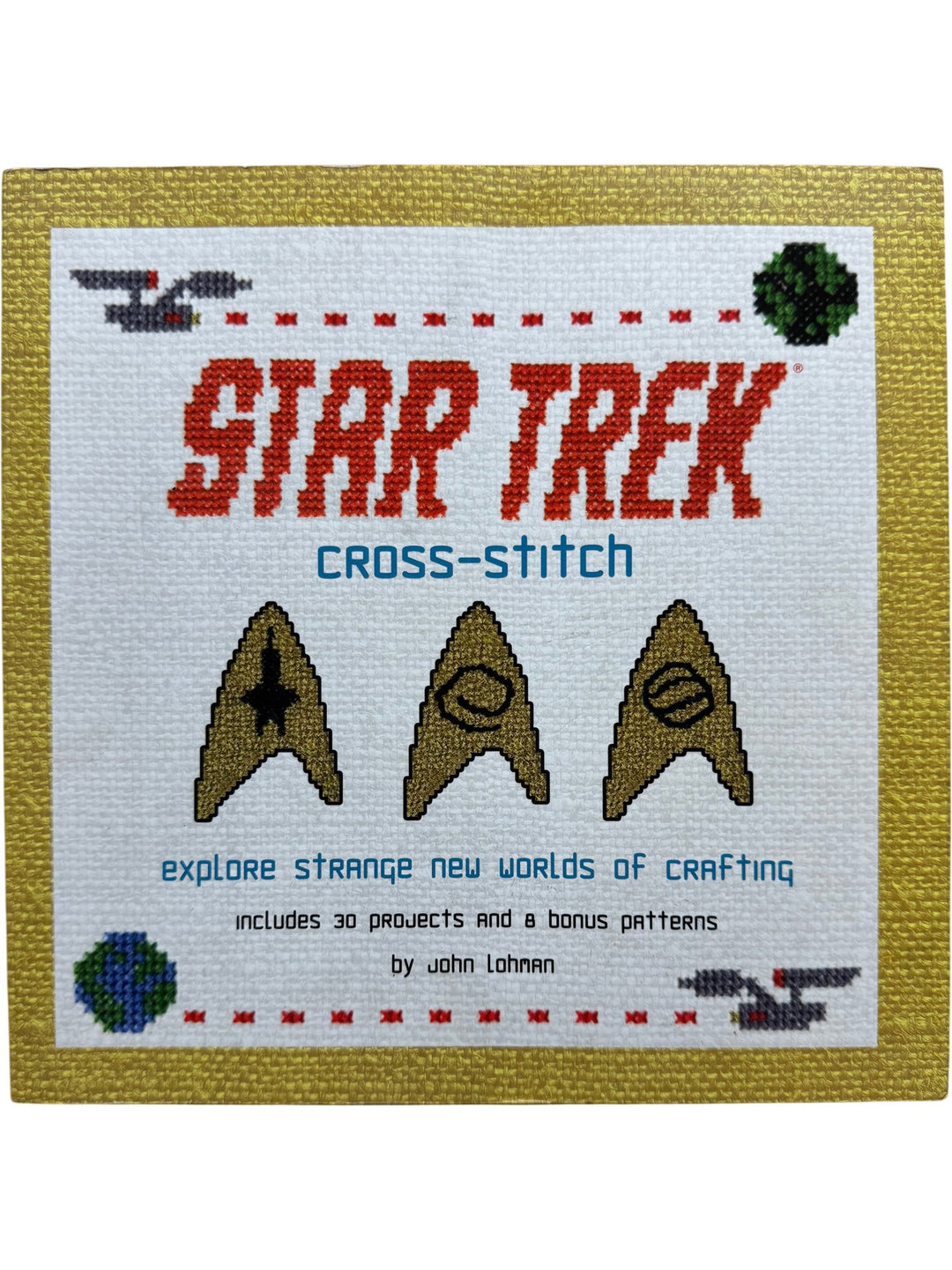 Star Trek Cross-Stitch Pattern Book - Think Vintage ltd