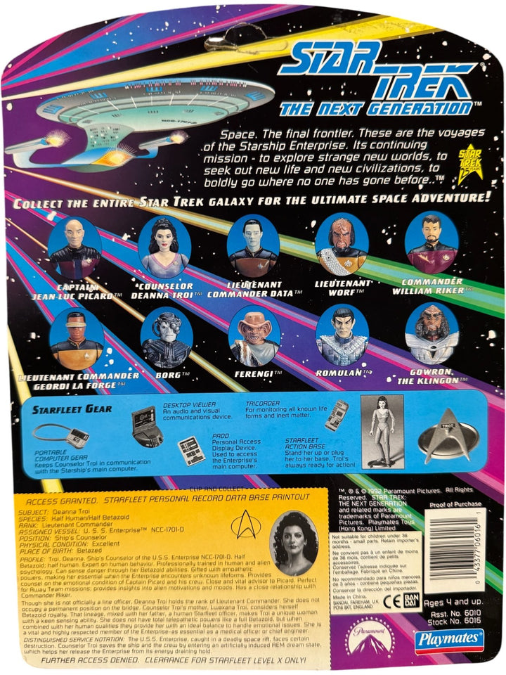 Star Trek The Next Generation Deanna Troi Action Figure