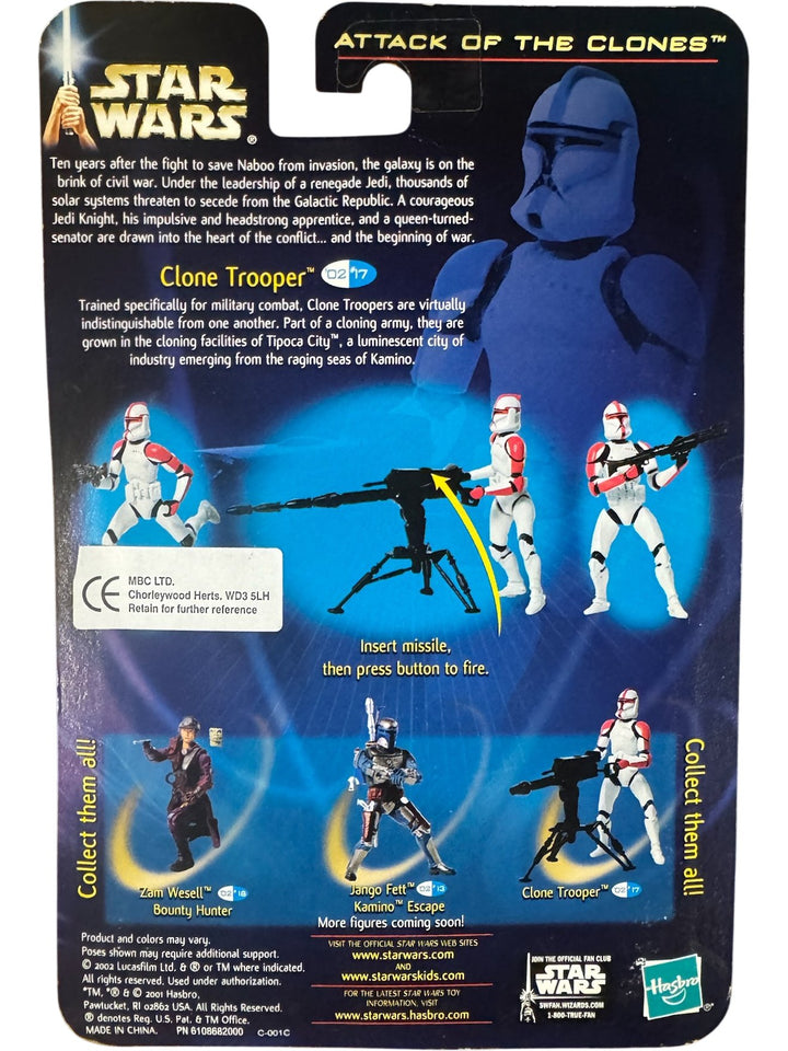 Star Wars Clone Trooper Attack Of The Clones Action Figure
