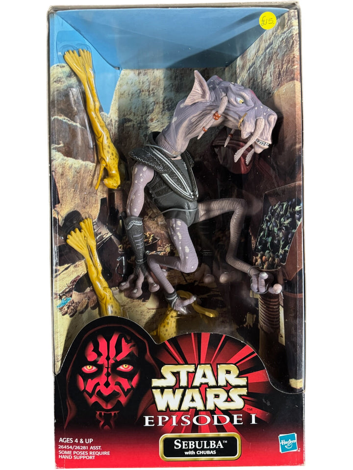 Star Wars Episode I Sebulba with Chubas Toy