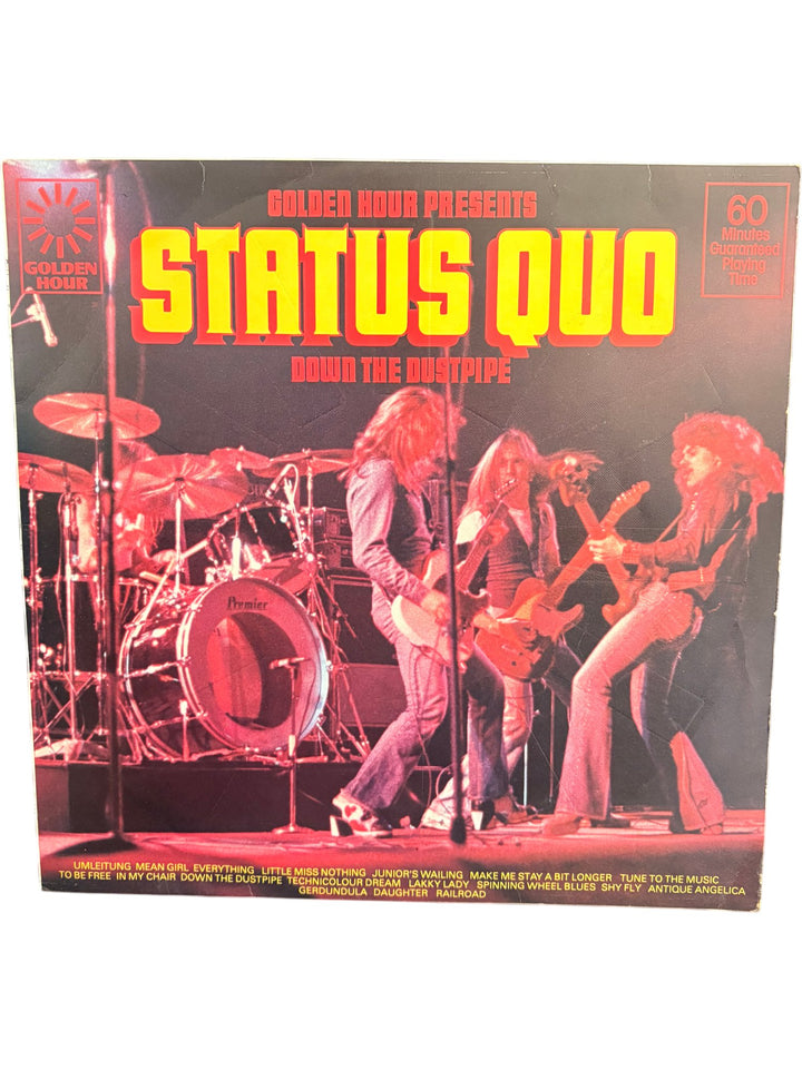 Status Quo Down The Dustpipe Vinyl Record - Fair - Think Vintage ltd