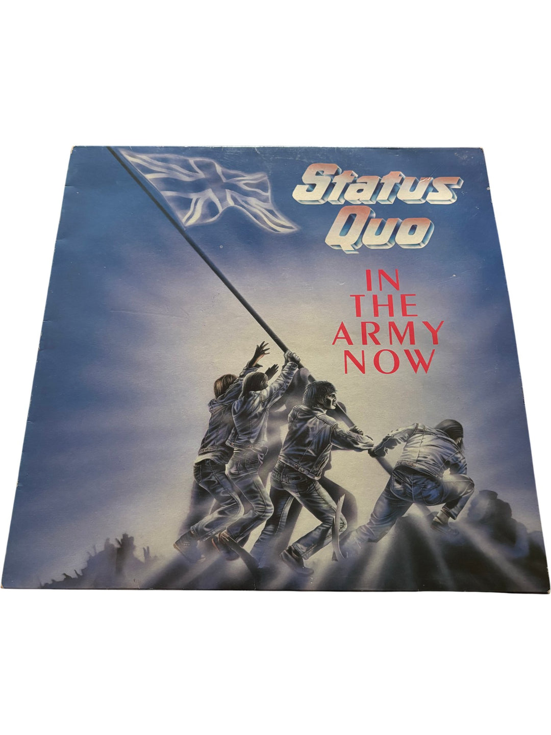 Status Quo In The Army Now Vinyl Record - Good - Think Vintage ltd
