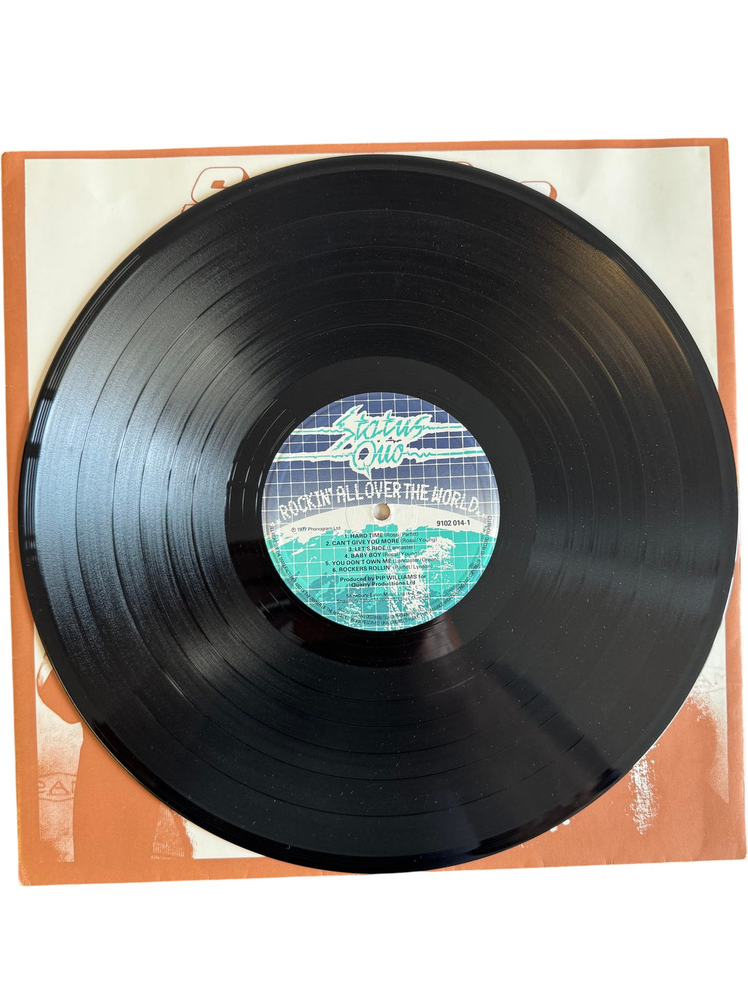 Status Quo Rockin' All Over The World Vinyl Record - Good - Think Vintage ltd