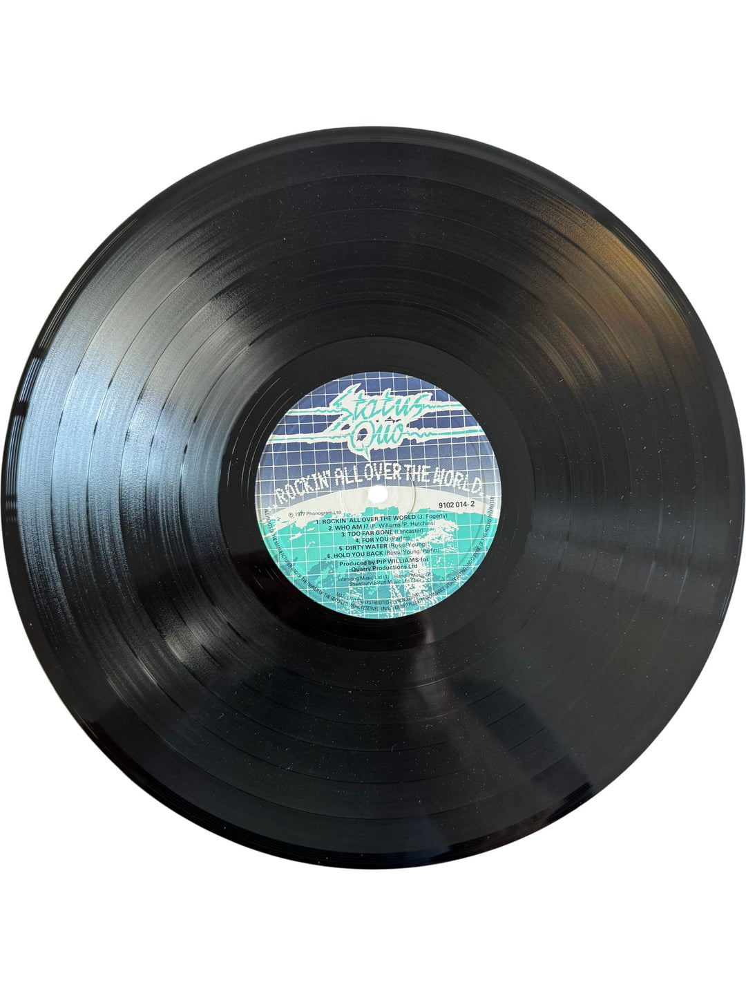 Status Quo Rockin' All Over The World Vinyl Record - Good - Think Vintage ltd