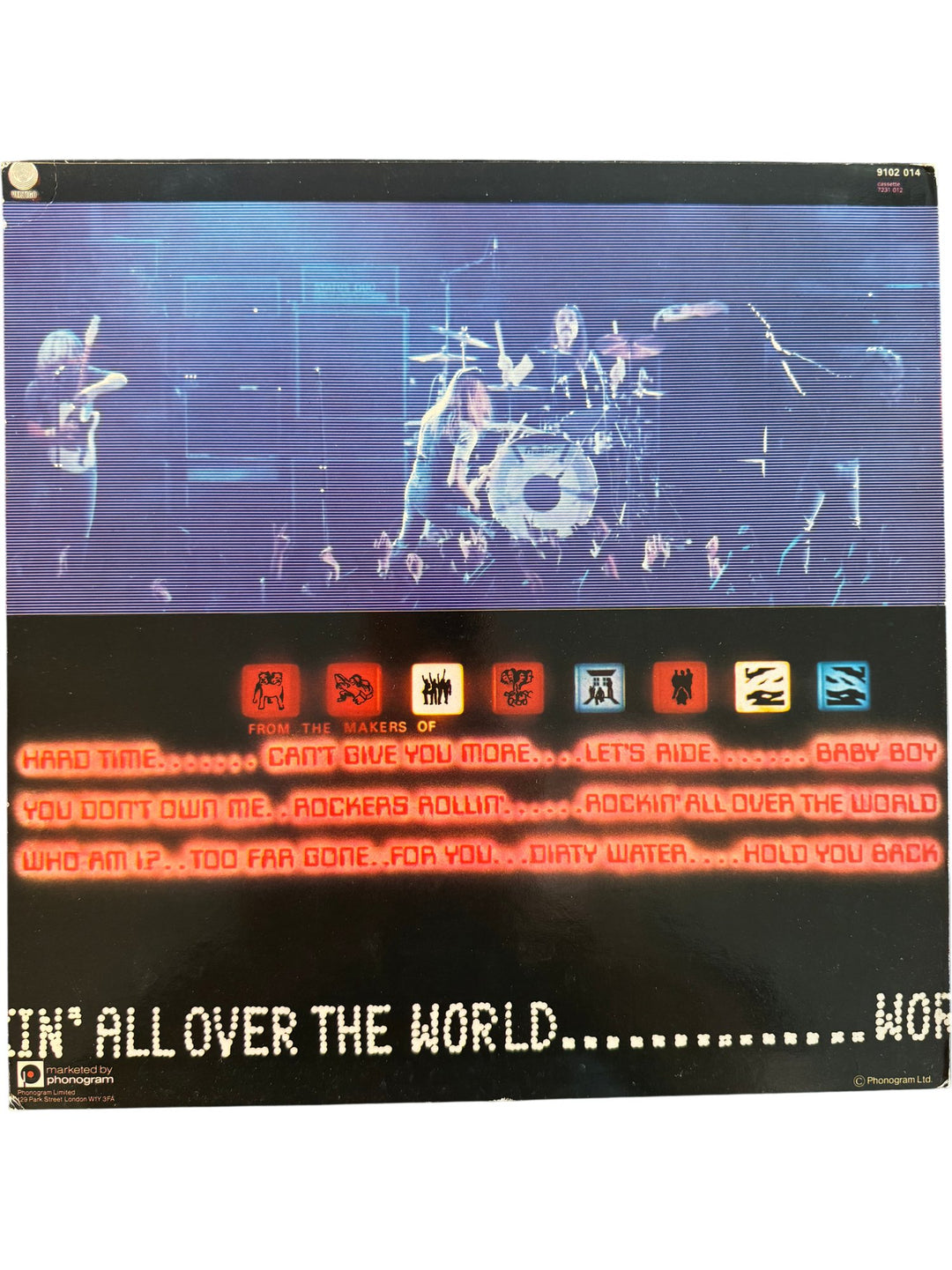 Status Quo Rockin' All Over The World Vinyl Record - Good - Think Vintage ltd