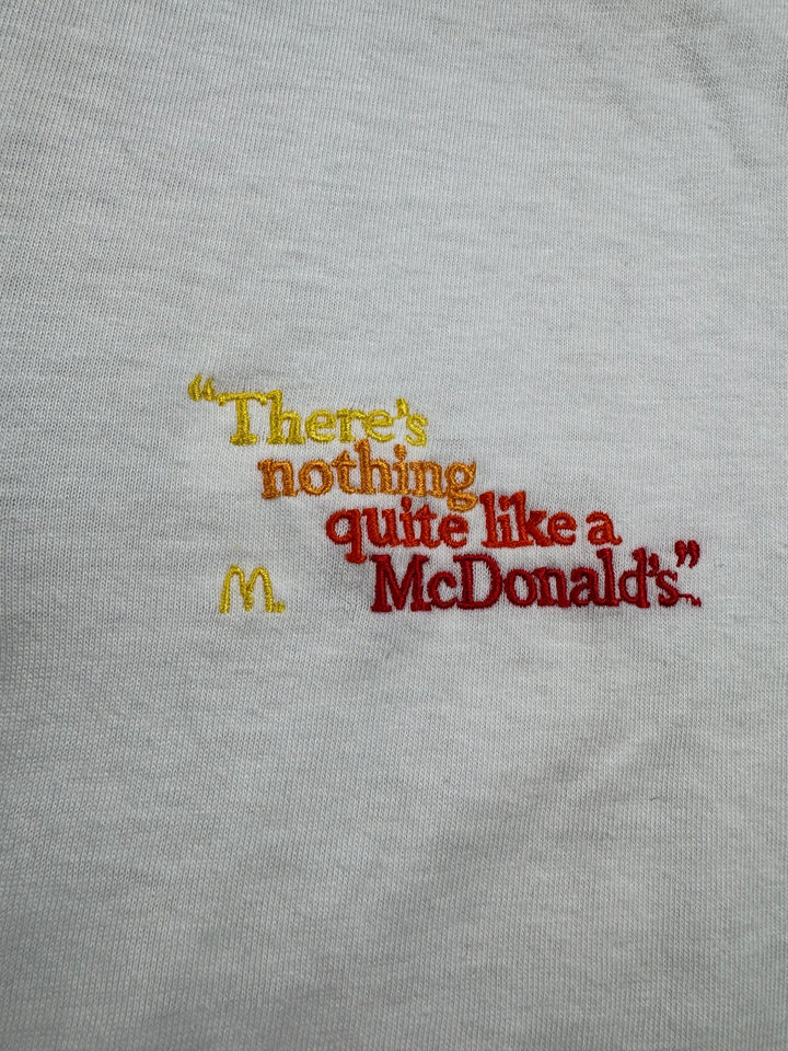 Stedman McDonald's Slogan Polo Shirt - L - Think Vintage ltd