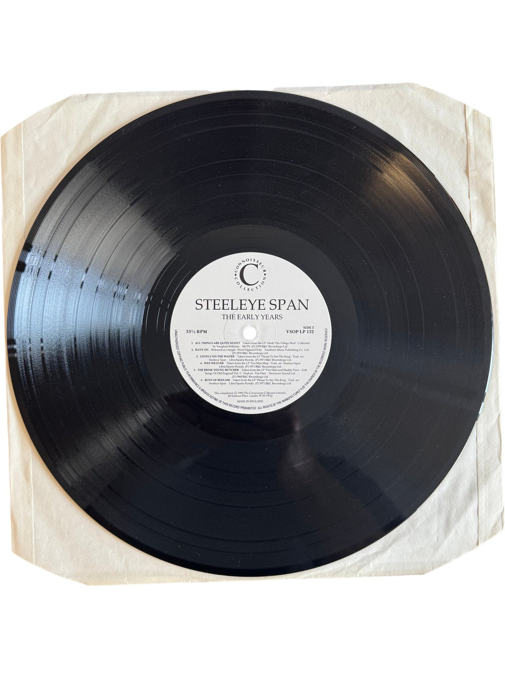 Steeleye Span The Early Years Vinyl Record - Fair - Think Vintage ltd