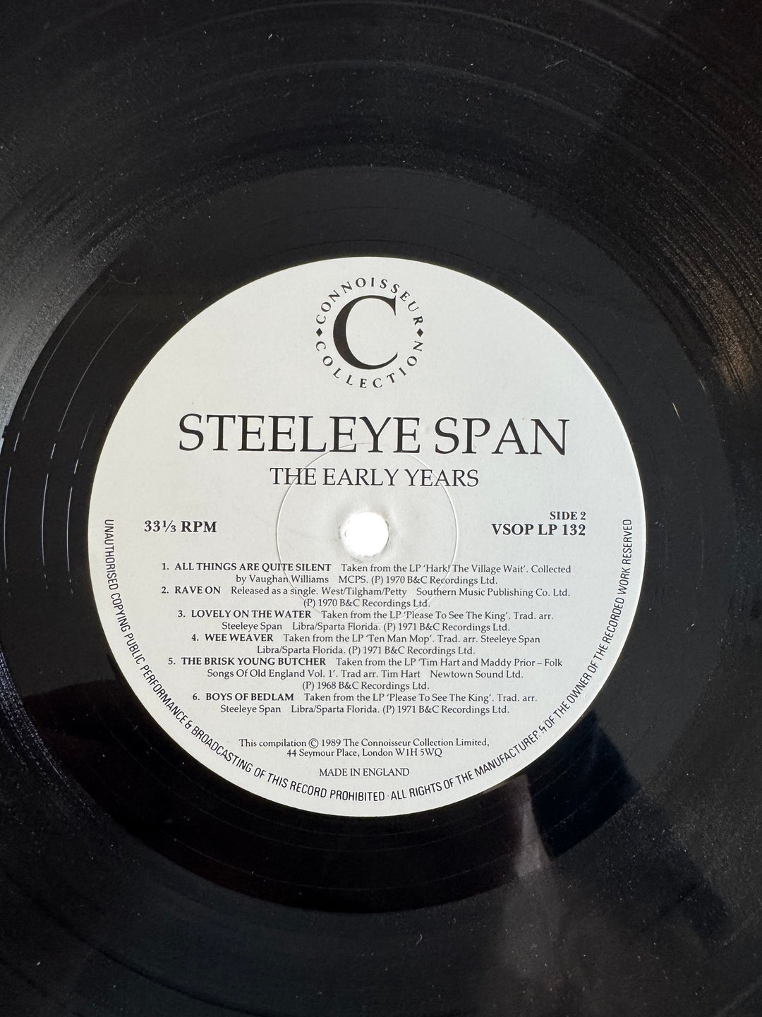 Steeleye Span The Early Years Vinyl Record - Fair - Think Vintage ltd