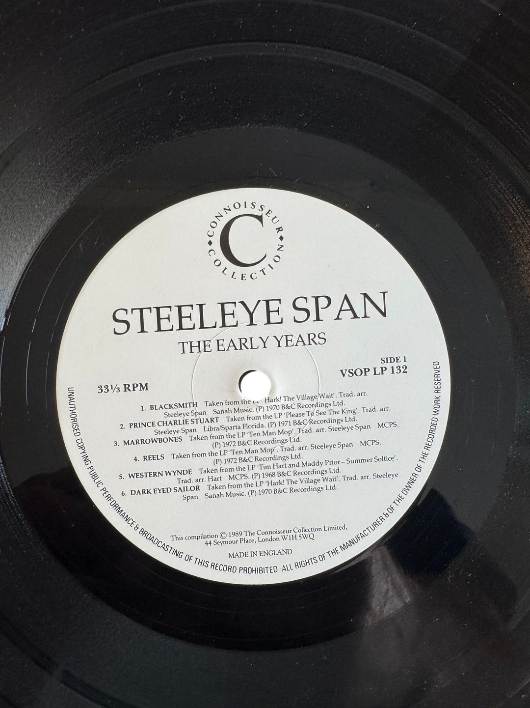 Steeleye Span The Early Years Vinyl Record - Fair - Think Vintage ltd
