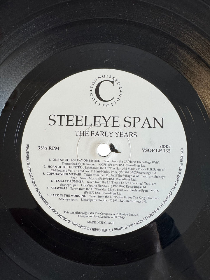 Steeleye Span The Early Years Vinyl Record - Fair - Think Vintage ltd