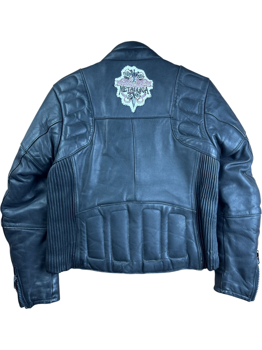Stein Leathers Black Motorcycle Jacket - M
