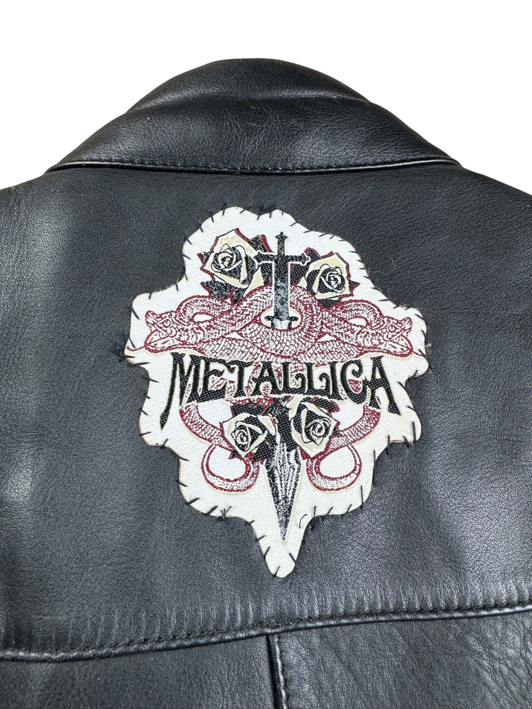 Stein Leathers Black Motorcycle Jacket - M