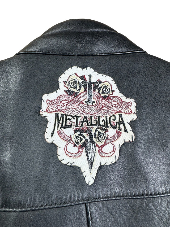 Stein Leathers Black Motorcycle Jacket - M