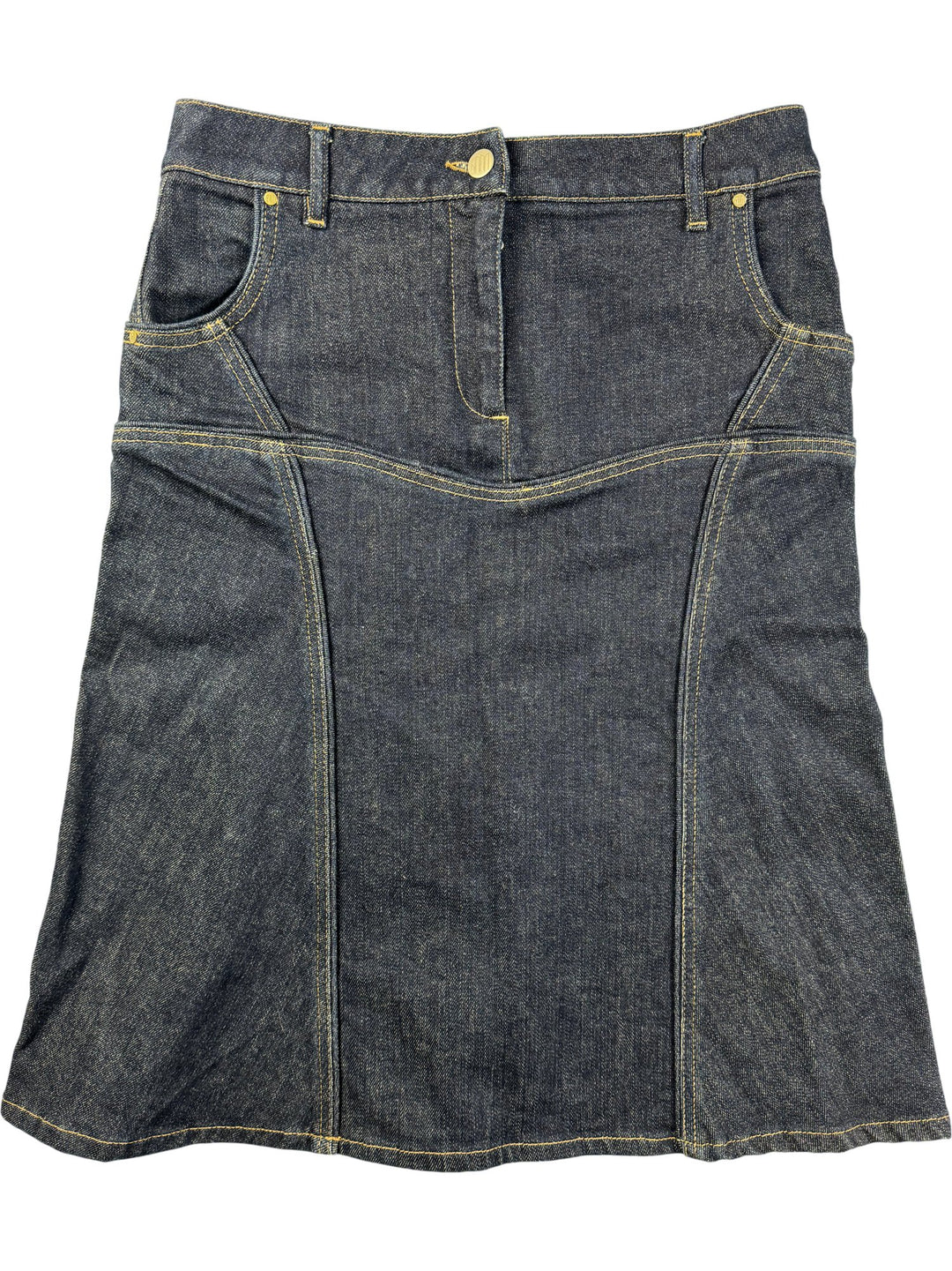 Stella McCartney Denim Skirt - M - Think Vintage ltd