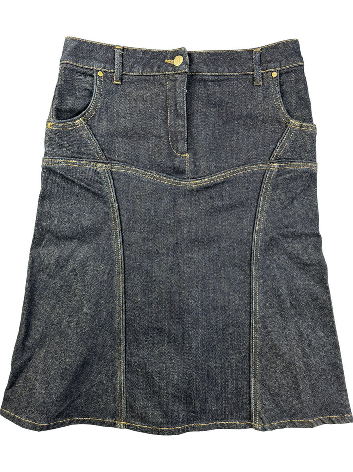 Stella McCartney Denim Skirt - M - Think Vintage ltd