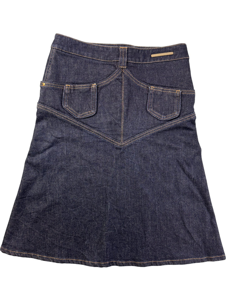 Stella McCartney Denim Skirt - M - Think Vintage ltd