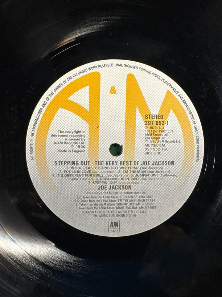 Stepping Out The Very Best Of Joe Jackson Vinyl - Think Vintage