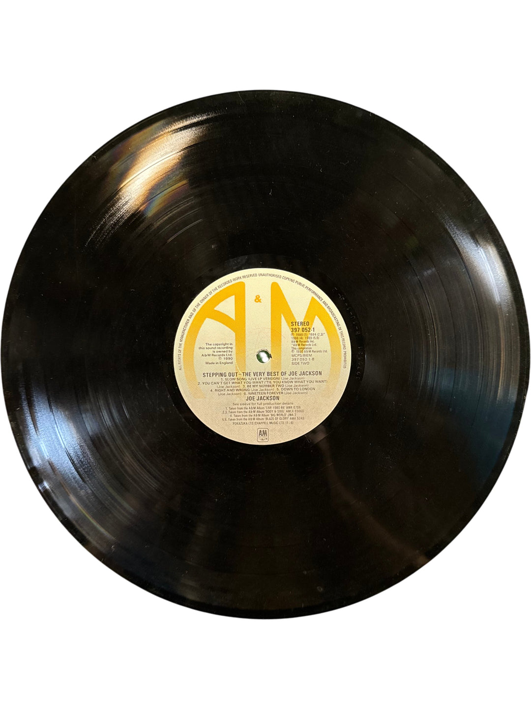 Stepping Out The Very Best Of Joe Jackson Vinyl - Think Vintage Online Ltd