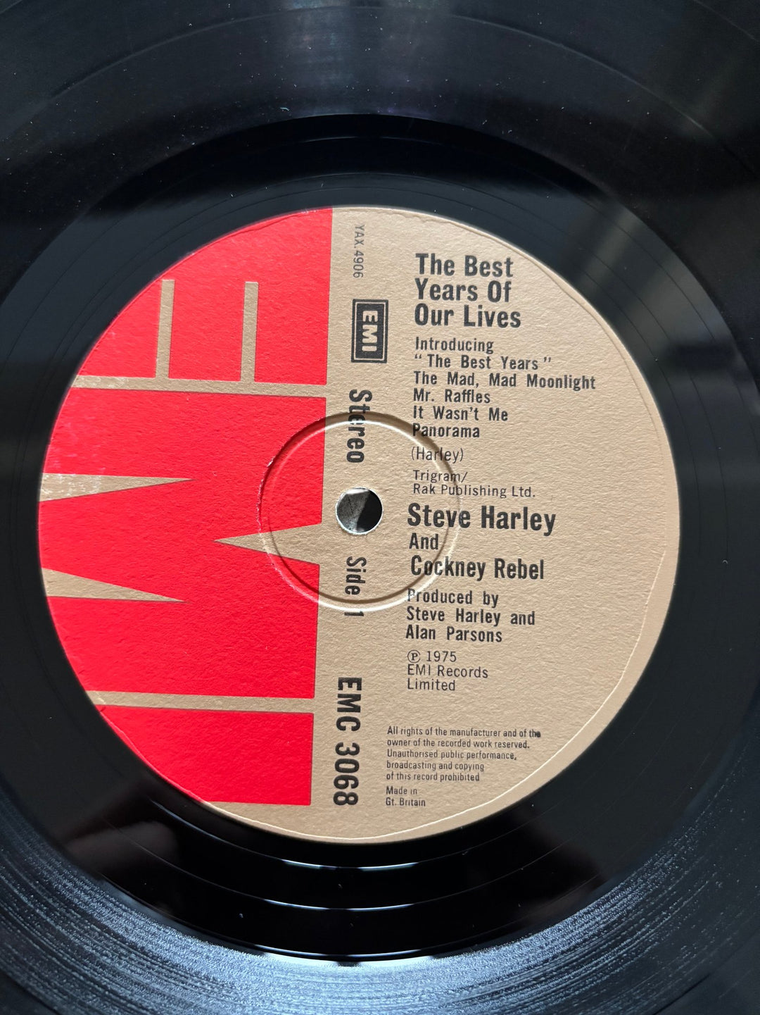 Steve Harley Cockney Rebel The Best Years Of Our Lives Vinyl - Good - Think Vintage ltd