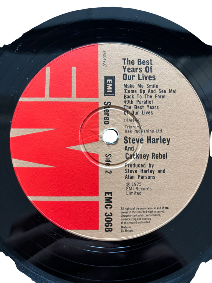 Steve Harley Cockney Rebel The Best Years Of Our Lives Vinyl - Good - Think Vintage ltd