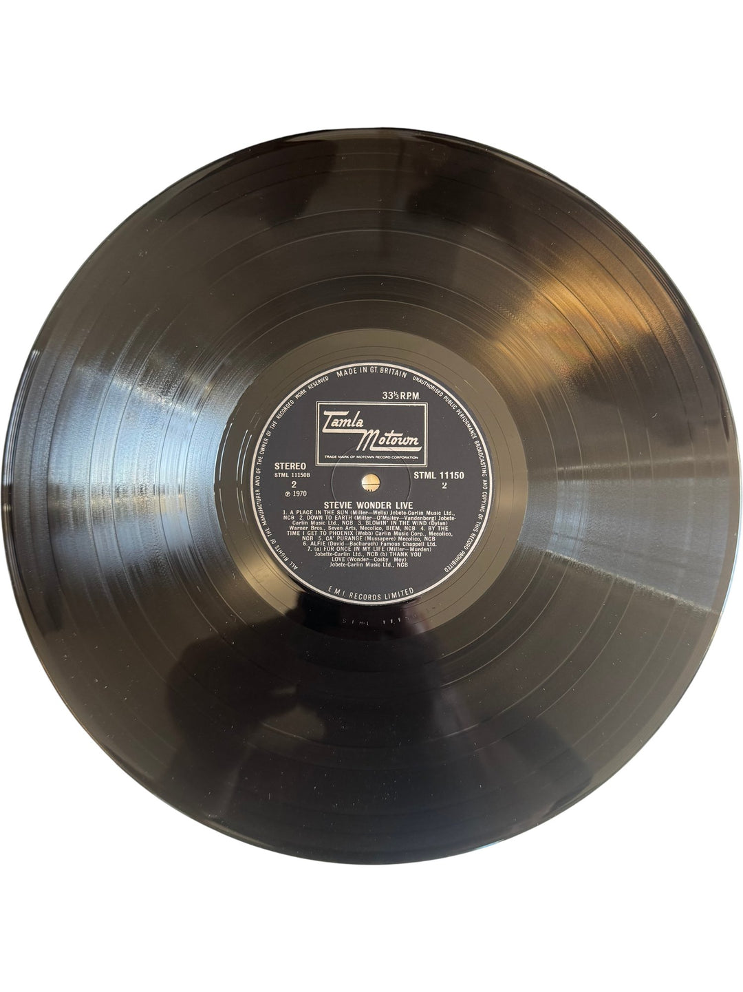 Stevie Wonder Live Vinyl Record - Very Good - Think Vintage ltd