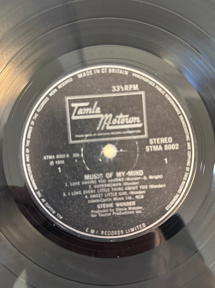 Stevie Wonder Music Of My Mind Vinyl - Think Vintage ltd