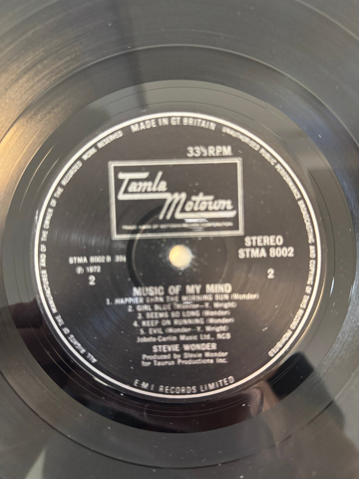 Stevie Wonder Music Of My Mind Vinyl - Think Vintage ltd