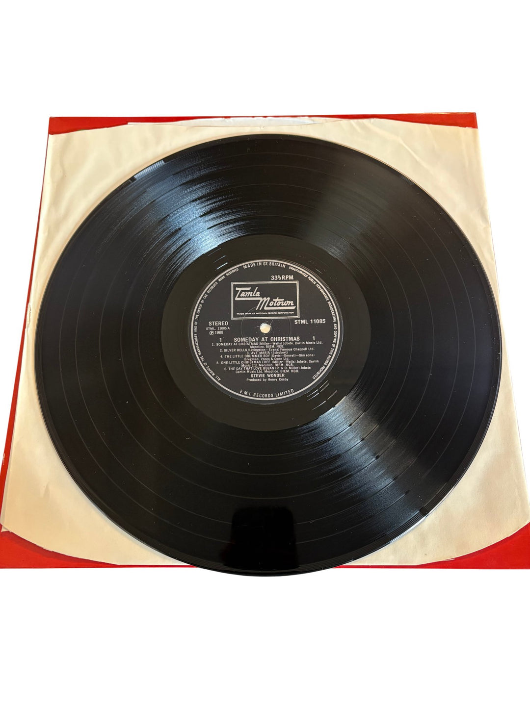 Stevie Wonder Someday At Christmas Vinyl - Near Mint - Think Vintage ltd