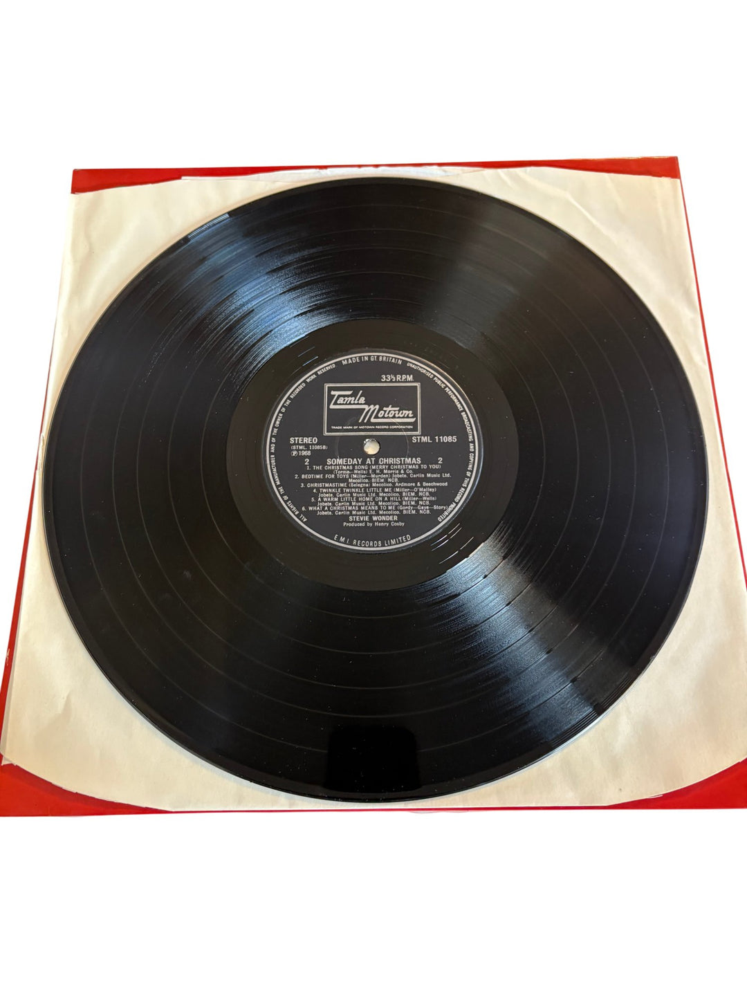 Stevie Wonder Someday At Christmas Vinyl - Near Mint - Think Vintage ltd
