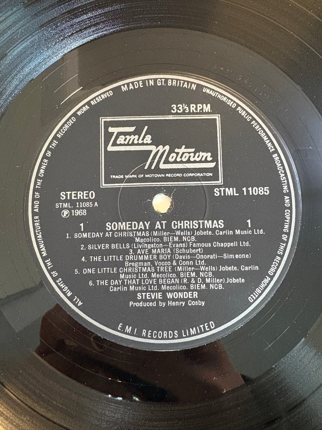 Stevie Wonder Someday At Christmas Vinyl - Near Mint - Think Vintage ltd