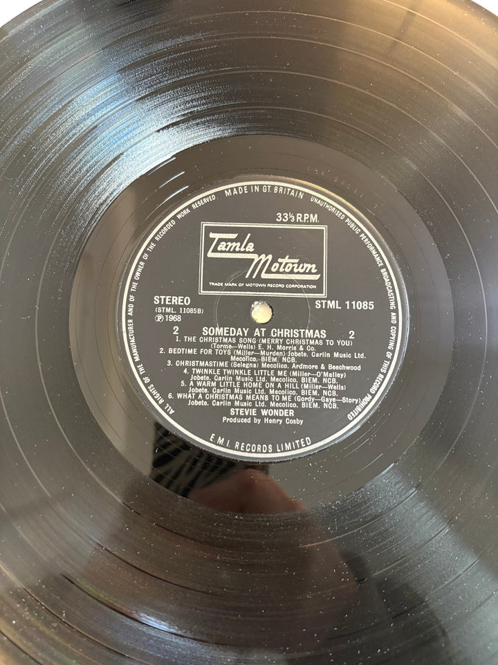 Stevie Wonder Someday At Christmas Vinyl - Near Mint - Think Vintage ltd