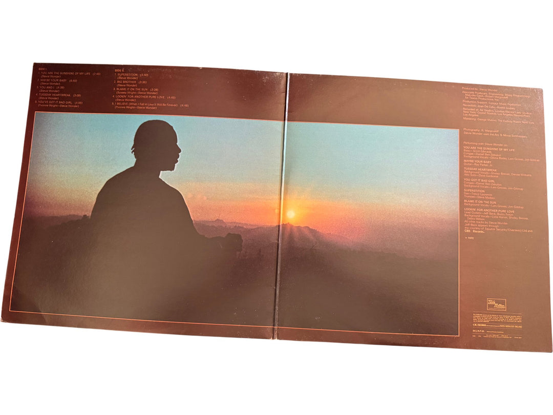 Stevie Wonder Talking Book Vinyl - Good - Think Vintage ltd