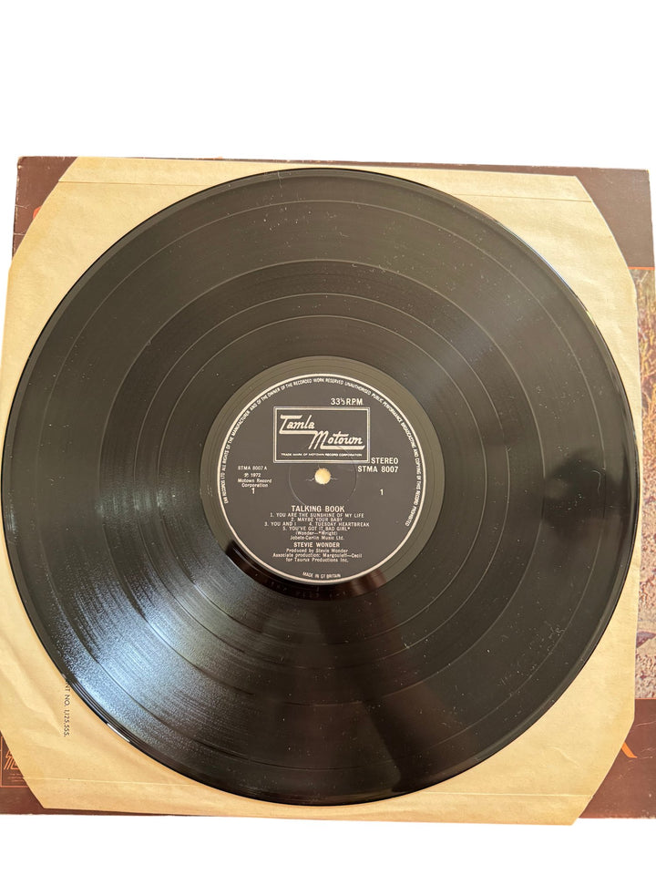 Stevie Wonder Talking Book Vinyl - Good - Think Vintage ltd