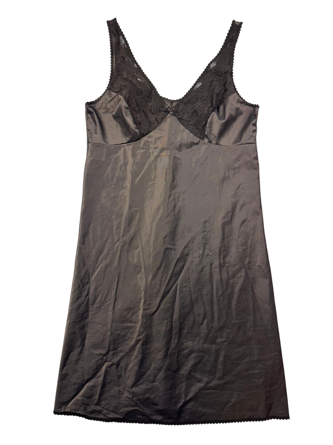 Stilladell Black Slip Dress - M - Think Vintage Online Ltd