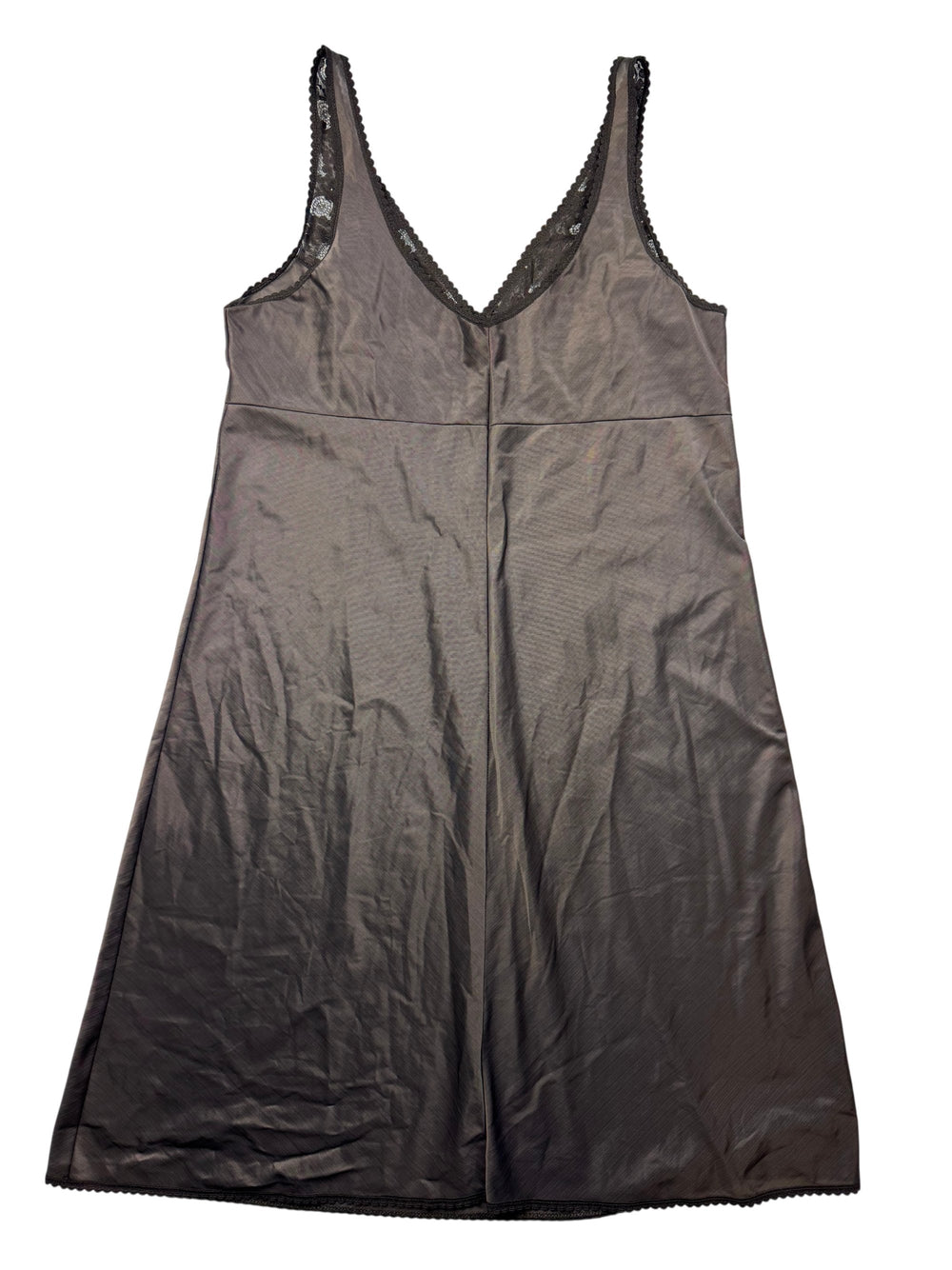 Stilladell Black Slip Dress - M - Think Vintage ltd