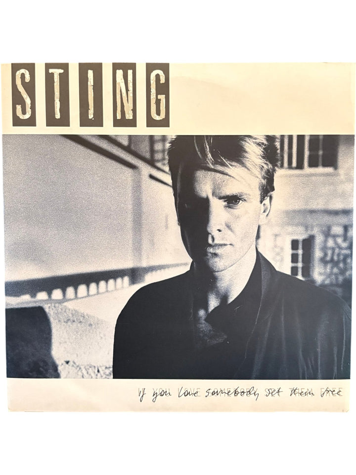 Sting If You Love Somebody Set Them Free Vinyl Record - Good - Think Vintage ltd