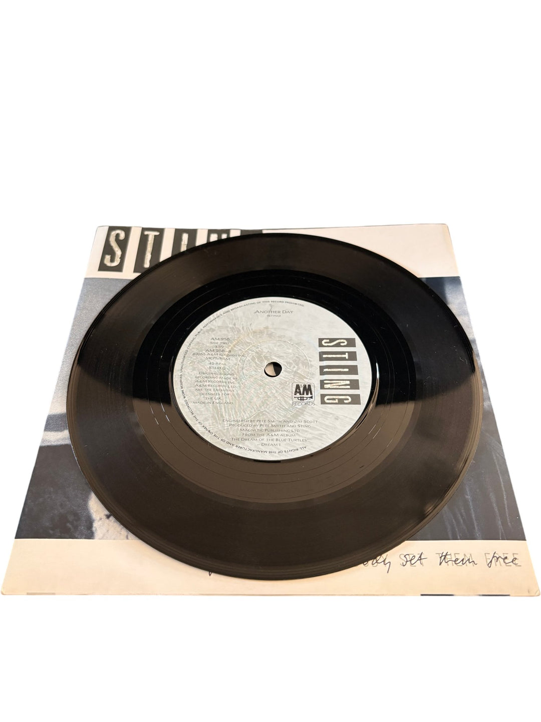 Sting If You Love Somebody Set Them Free Vinyl Record - Good - Think Vintage ltd